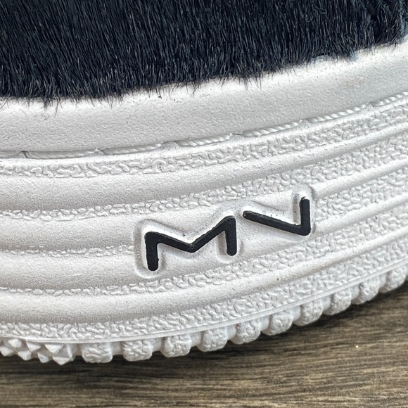 Skechers Mark Nason Palmilla Faux Leather Sneakers Men's Size 8.5 Black 68677 - Picture 9 of 16